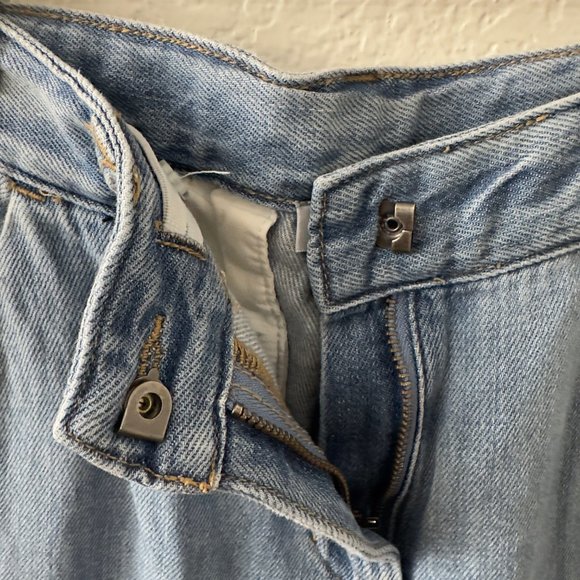 Stella McCartney Kids Size 12 Years Old Raw Hem Jean Light Wash - Picture 6 of 8